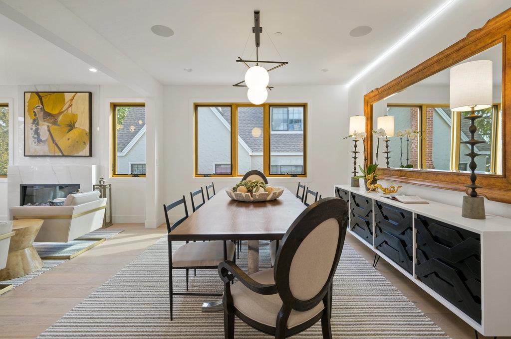 1327 Benito Avenue Burlingame, CA 94010 - Photo 6 of 41 a dining room with furniture and wooden floor