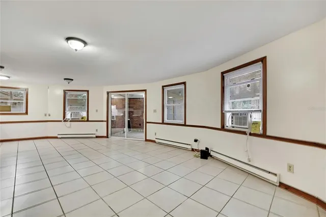 a view of an empty room with window