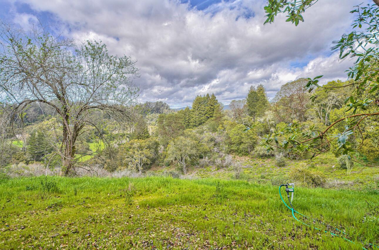 420 Yellowbrick Road Watsonville, CA 95076 - Photo 8 of 23 a view of a yard with plants and a bench