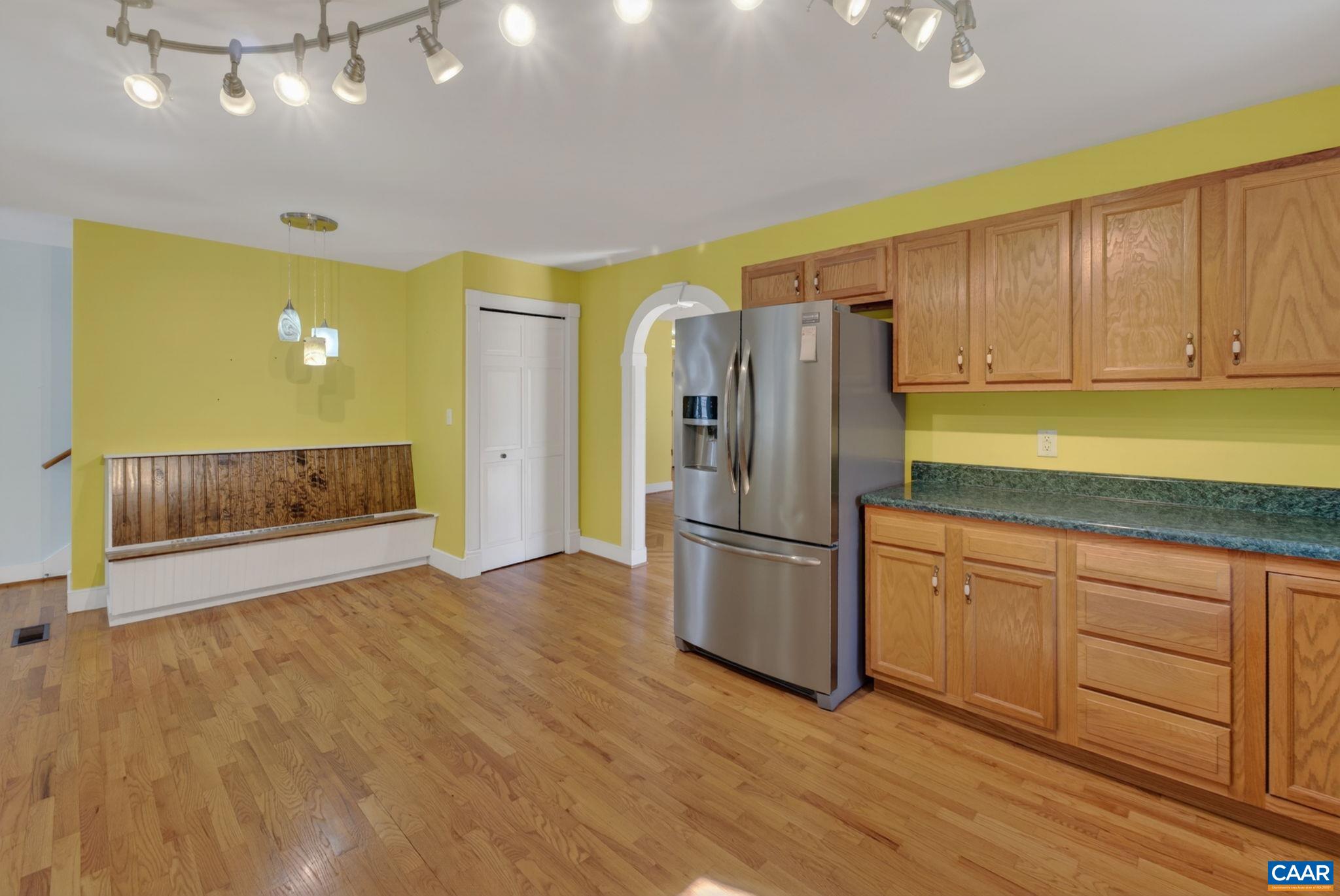 689 Mutton Hollow Road Stanardsville, VA 22973 - Photo 40 of 61 a view of a kitchen with a sink and refrigerator