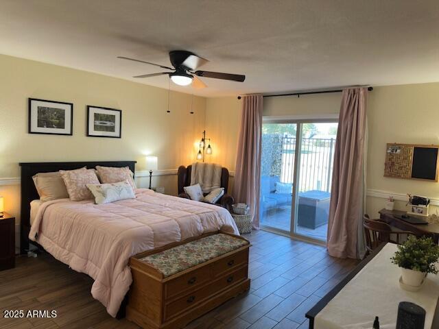 18235 North 45th Avenue Glendale, AZ 85308 - Photo 20 of 39 a bedroom with bed and a chandelier