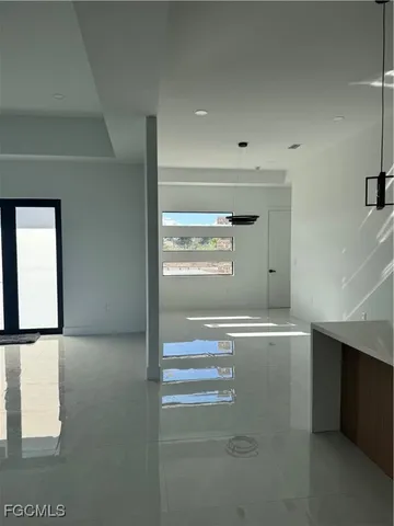 a view of empty room