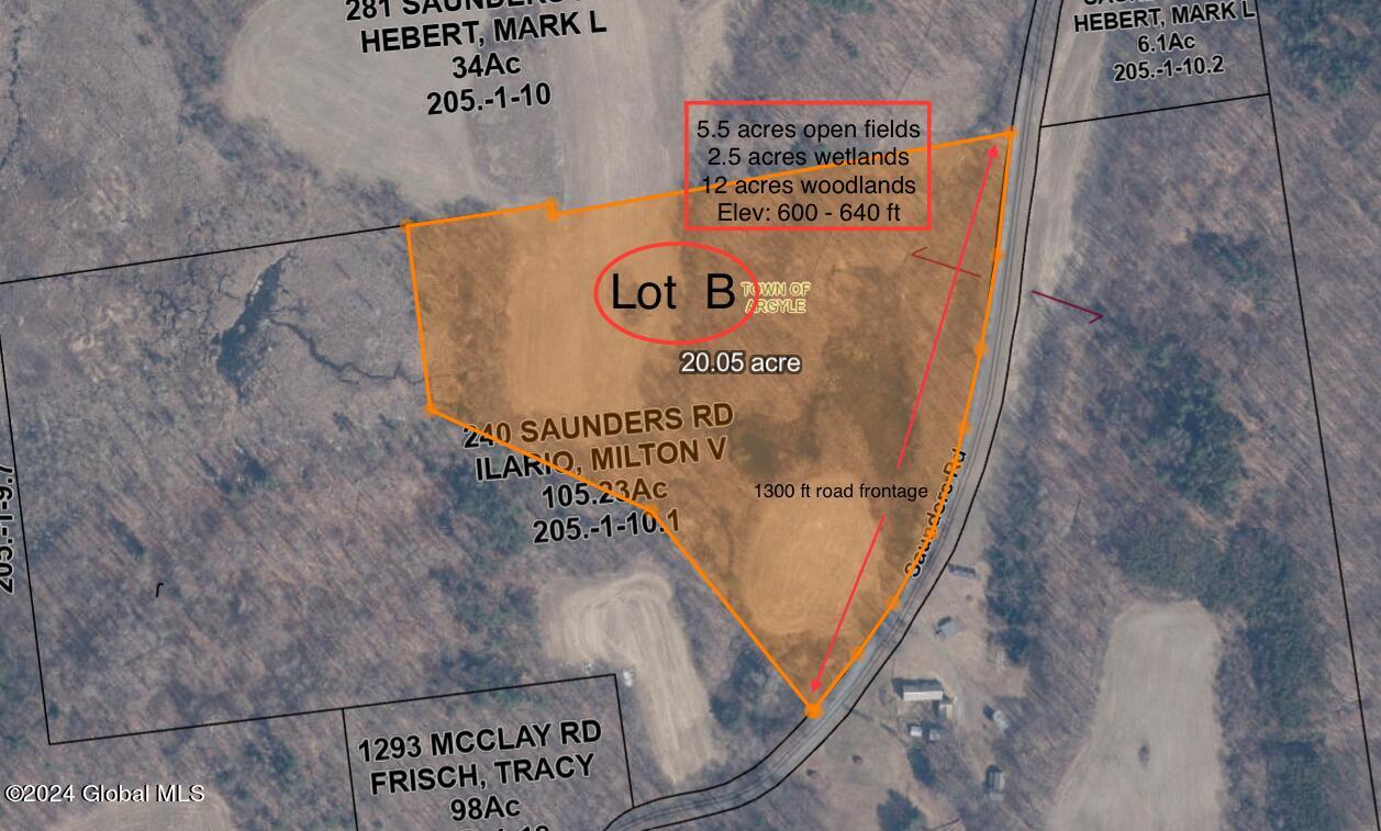 0 Saunders Road Argyle, NY 12809 - Photo 2 of 12 Lot B (2)