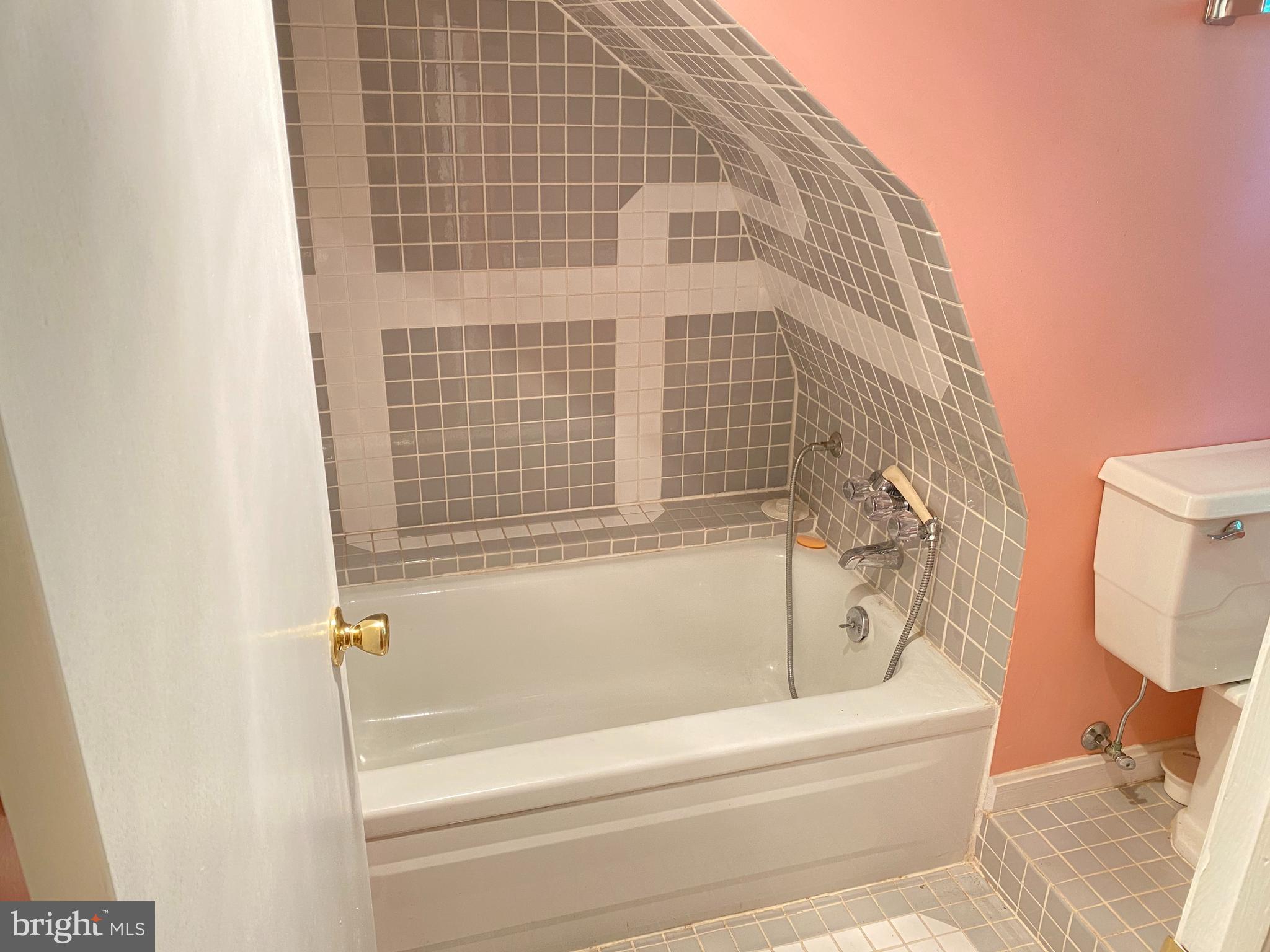 3315 Powder Mill Road Hyattsville, MD 20783 - Photo 22 of 49 UPPER LEVEL BATH, CERAMIC TILE, TUB