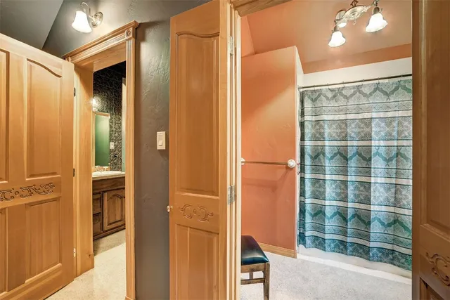 a view of front door