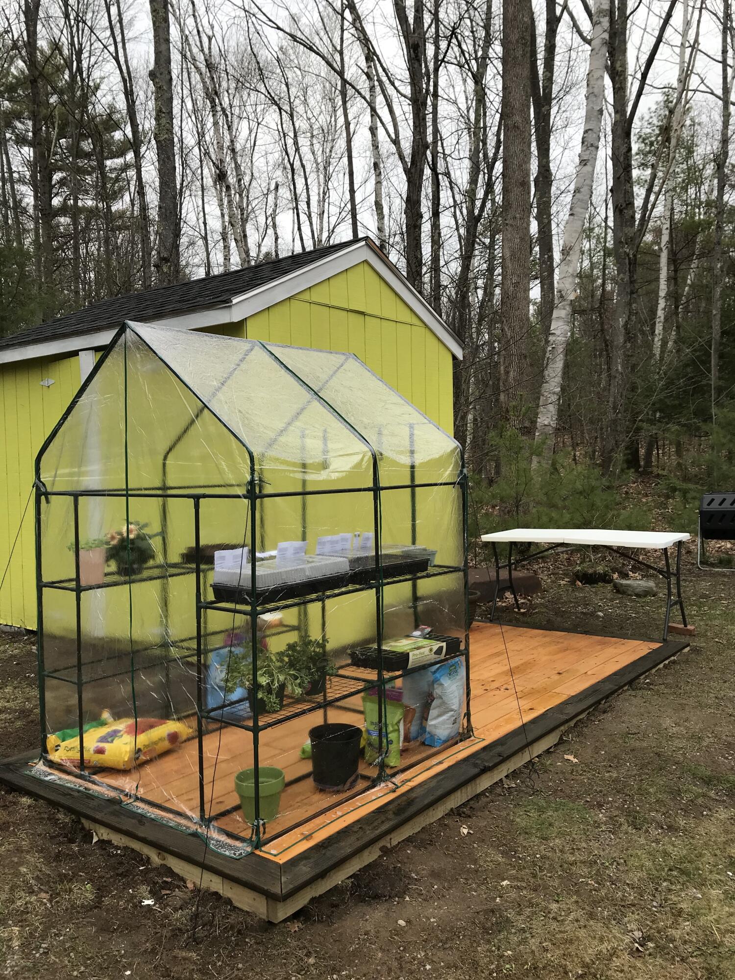 436 Runaround Pond Road Durham, ME 04222 - Photo 45 of 62 Greenhouse deck