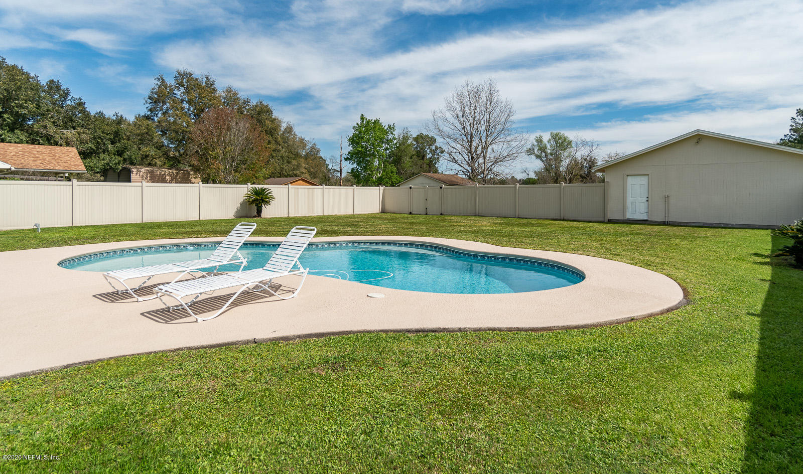 11533 Young Road Jacksonville, FL 32218 - Photo 38 of 46 Fenced Backyard