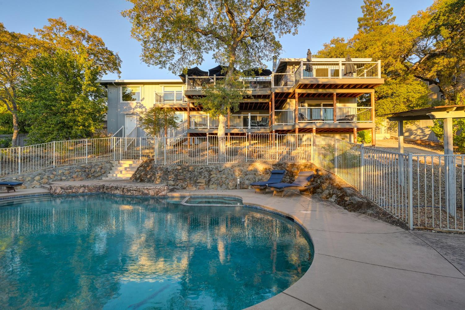 3468 Rolph Way El Dorado Hills, CA 95762 - Photo 35 of 51 a swimming pool with outdoor seating and yard