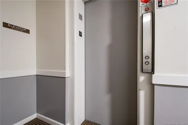 a close view of closet