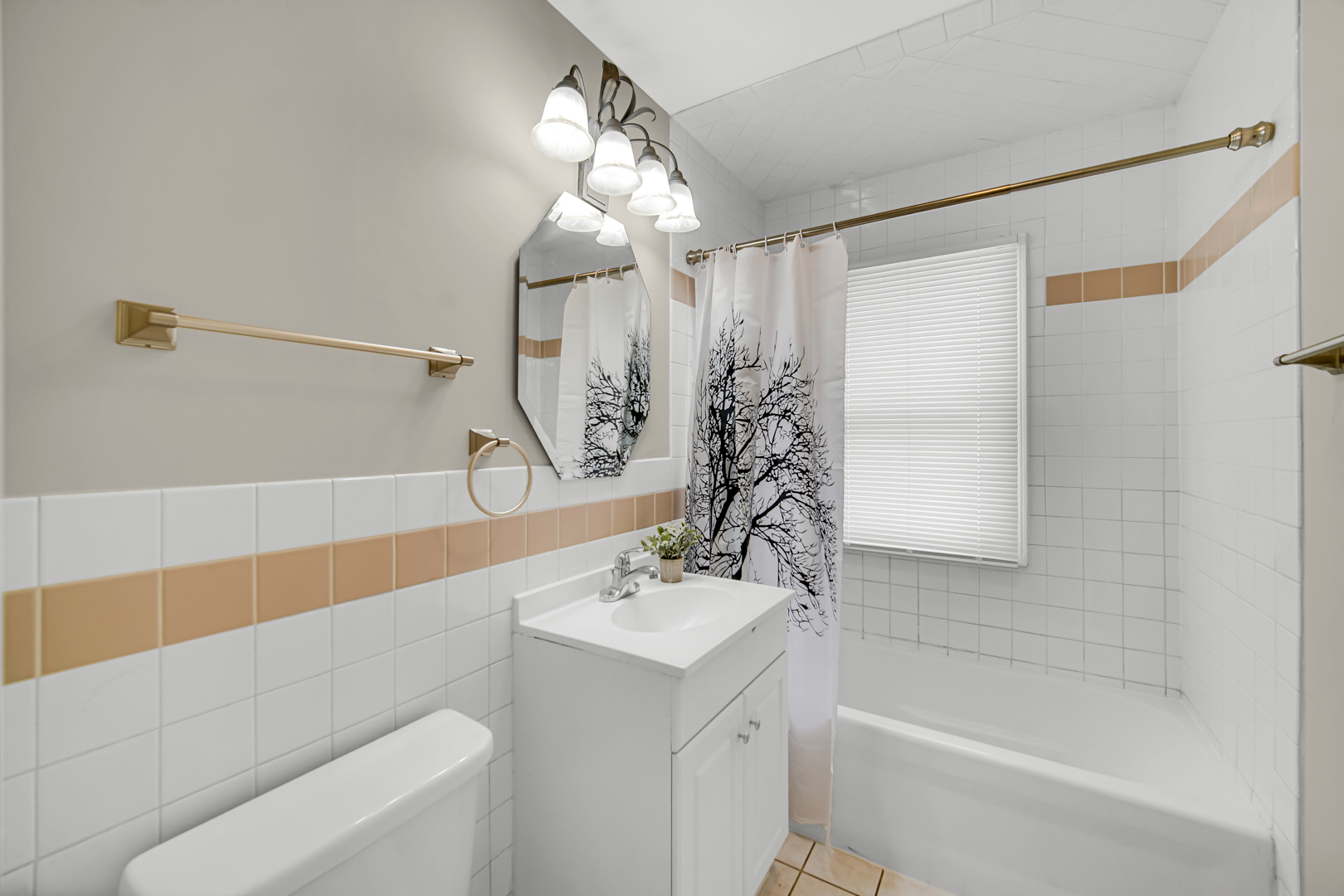 1455 Reckinger Road Aurora, IL 60505 - Photo 19 of 26 a bathroom with a sink a toilet and shower