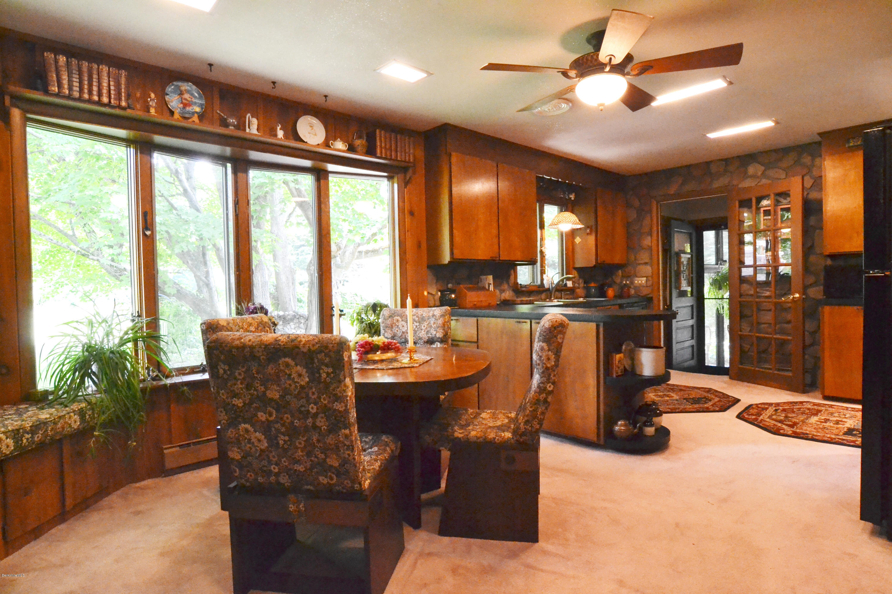 1691 Dublin Road Richmond, MA 01254 - Photo 13 of 35 a view of a dining room with furniture window and outside view