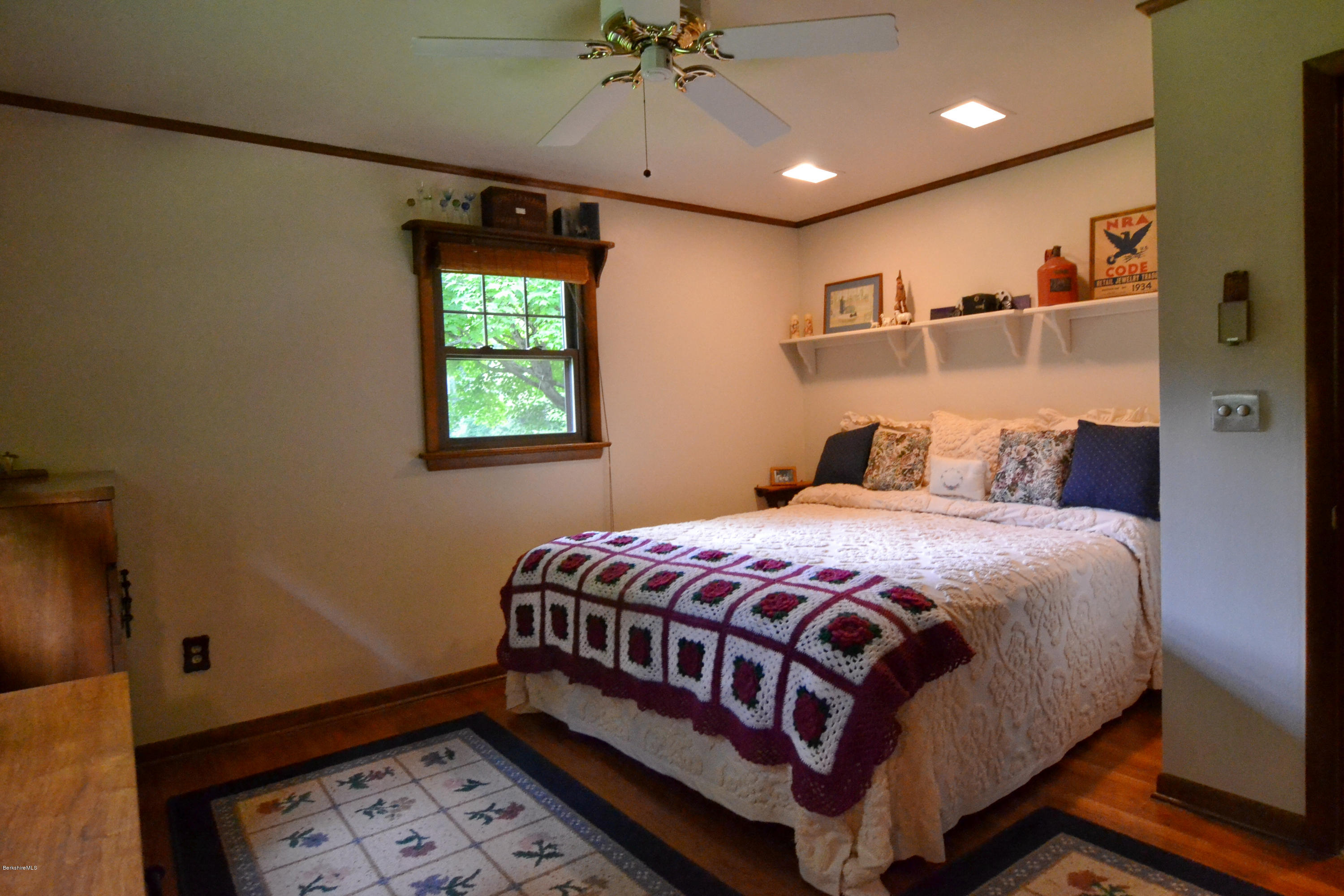 1691 Dublin Road Richmond, MA 01254 - Photo 25 of 35 a bedroom with a bed and a window