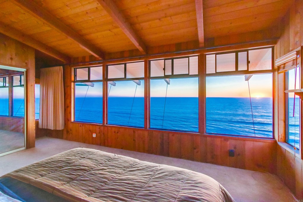 1236 Neptune Avenue Encinitas, CA 92024 - Photo 16 of 40 a view of a bedroom with furniture and windows