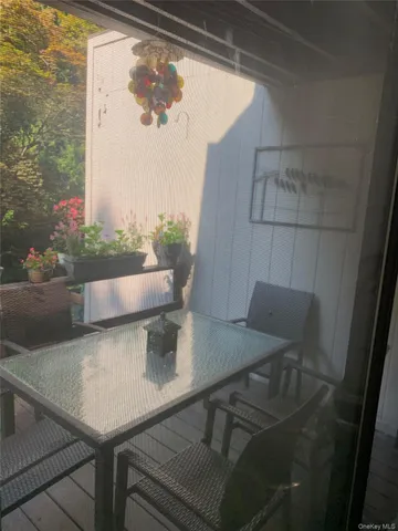 a view of a table and chairs in the kitchen