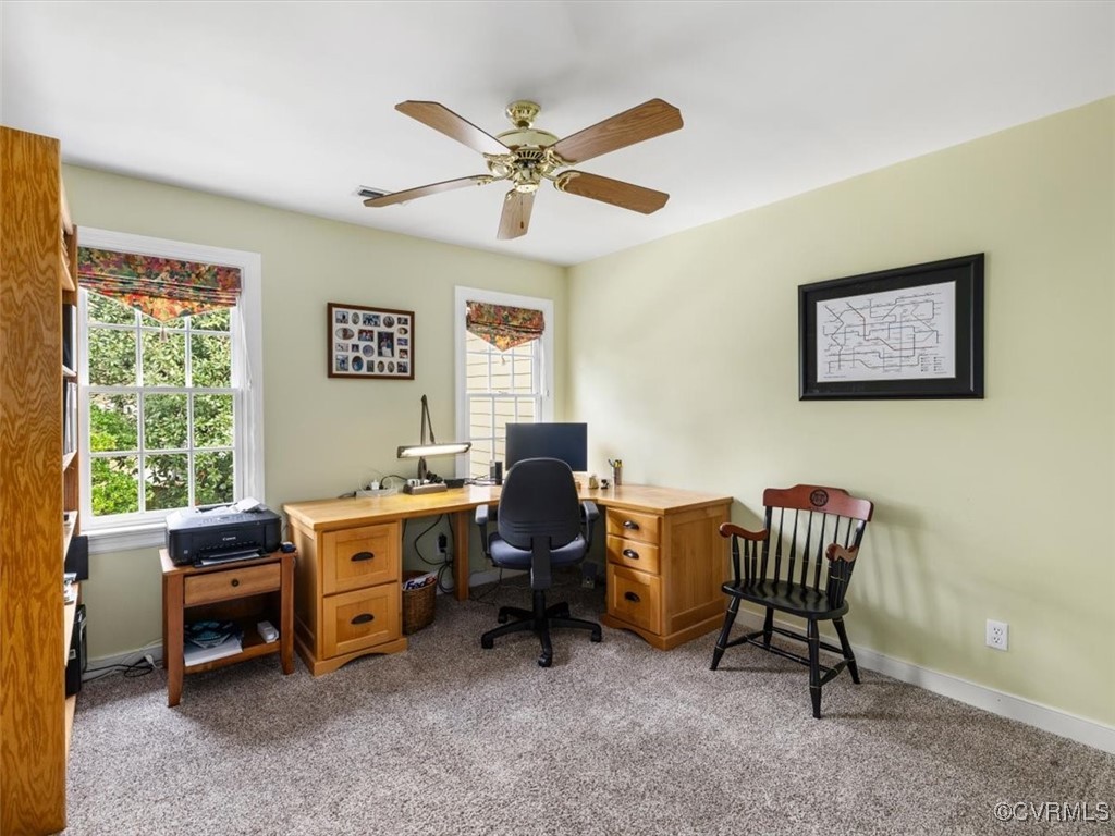 8104 Lower Ralston Road Henrico, VA 23229 - Photo 28 of 49 a workspace with lounge chair and windows