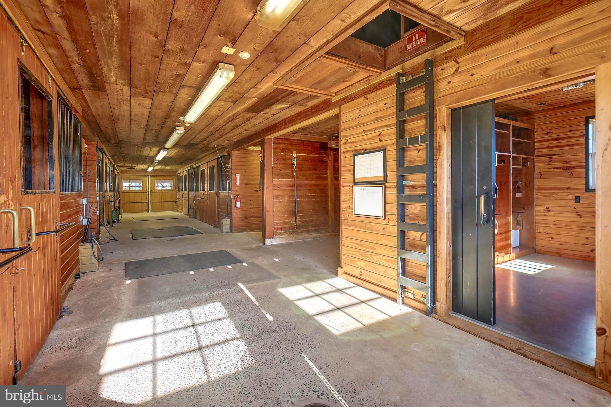 266 Province Line Road Skillman, NJ 08558 - Photo 15 of 71 Stable main aisle