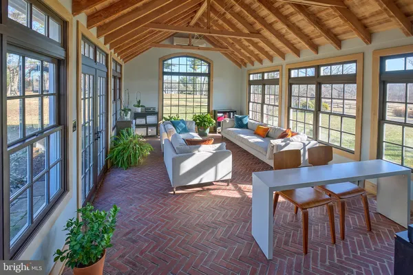 a view of a backyard of the house