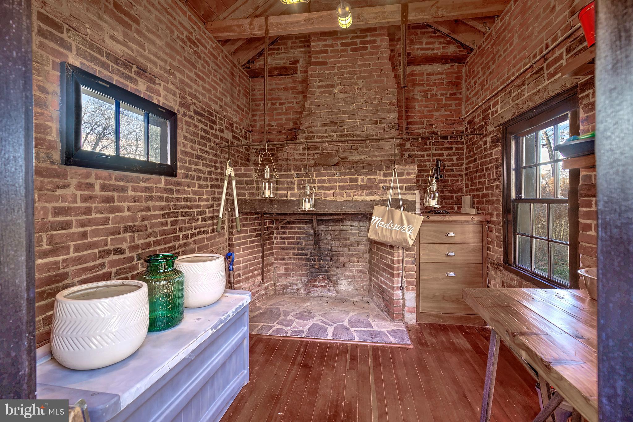 266 Province Line Road Skillman, NJ 08558 - Photo 60 of 71 1800's cooking kitchen in brick building