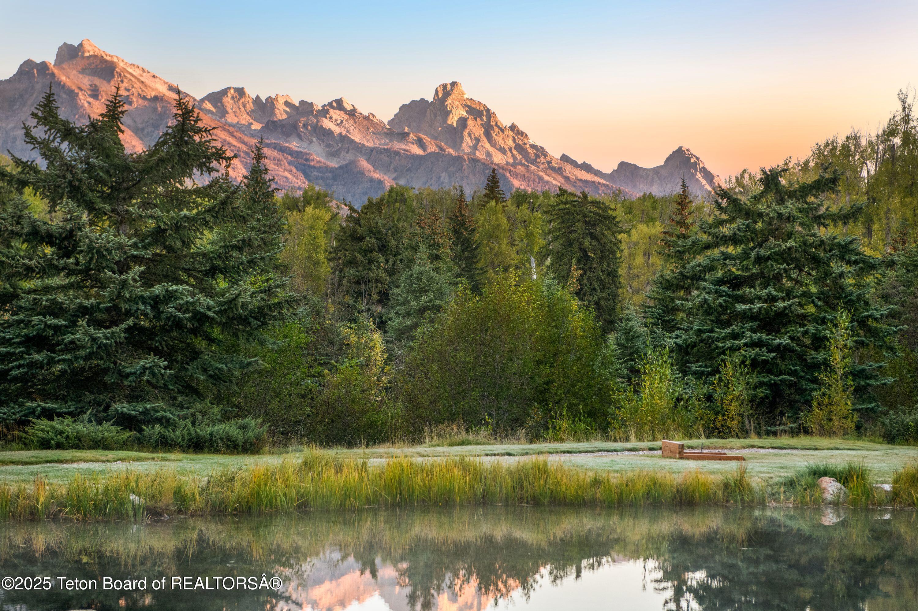 7555-7565 North Bar B Bar River Road Jackson, WY 83001 - Photo 28 of 59 Unobstructed Tetons Across the Pond