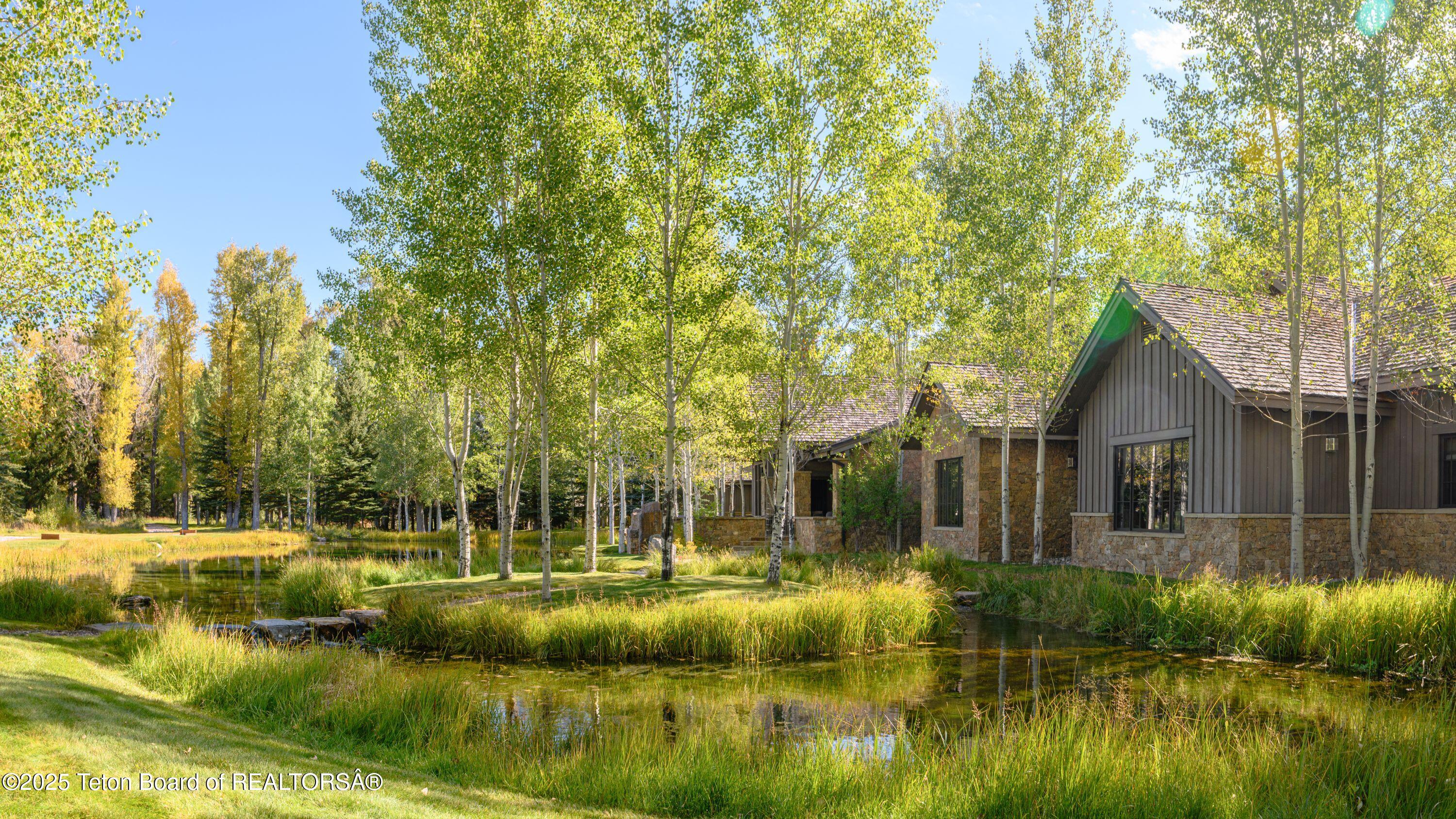 7555-7565 North Bar B Bar River Road Jackson, WY 83001 - Photo 33 of 59 Back of Home