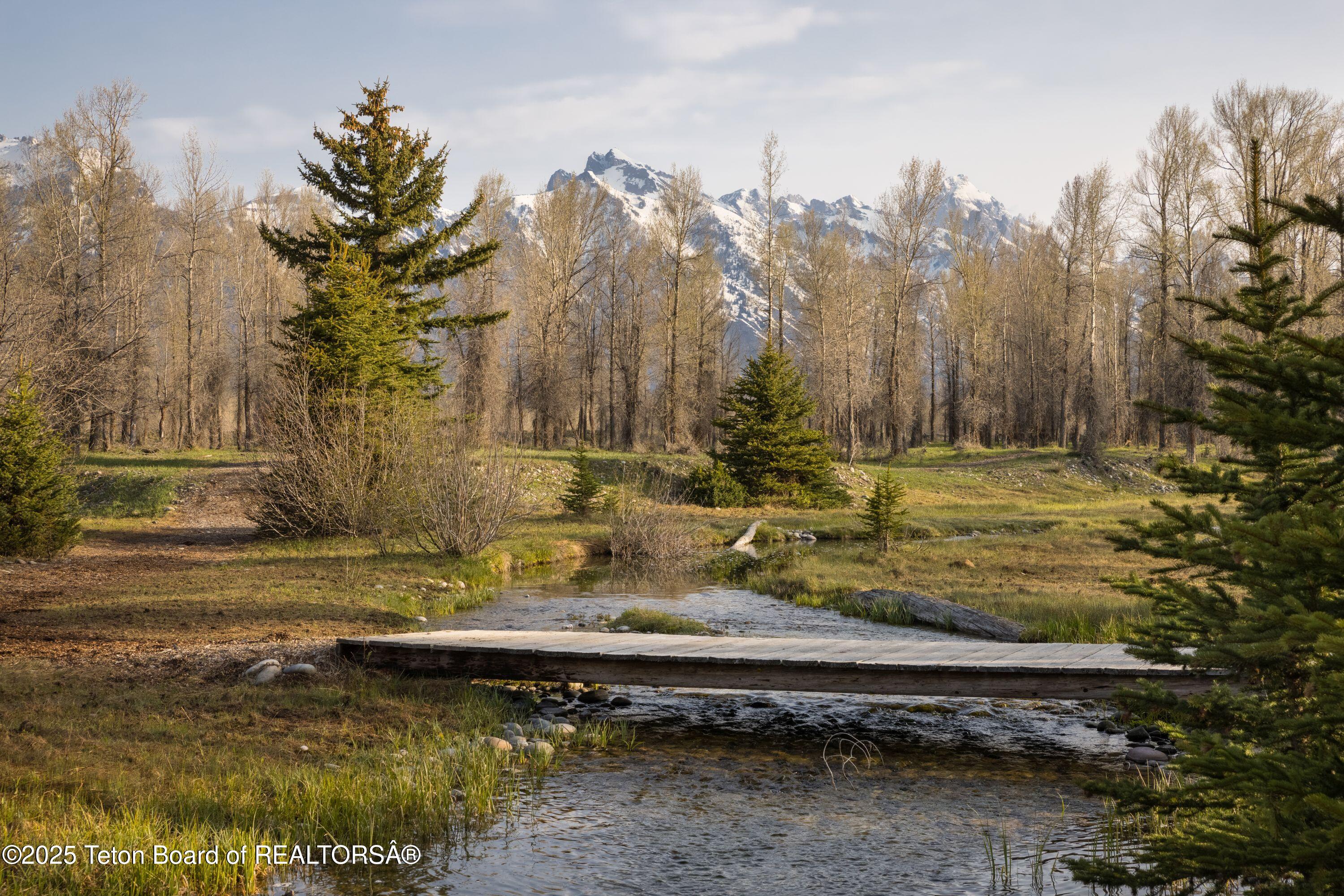 7555-7565 North Bar B Bar River Road Jackson, WY 83001 - Photo 4 of 59 Streamside Bridge to Snake River Access