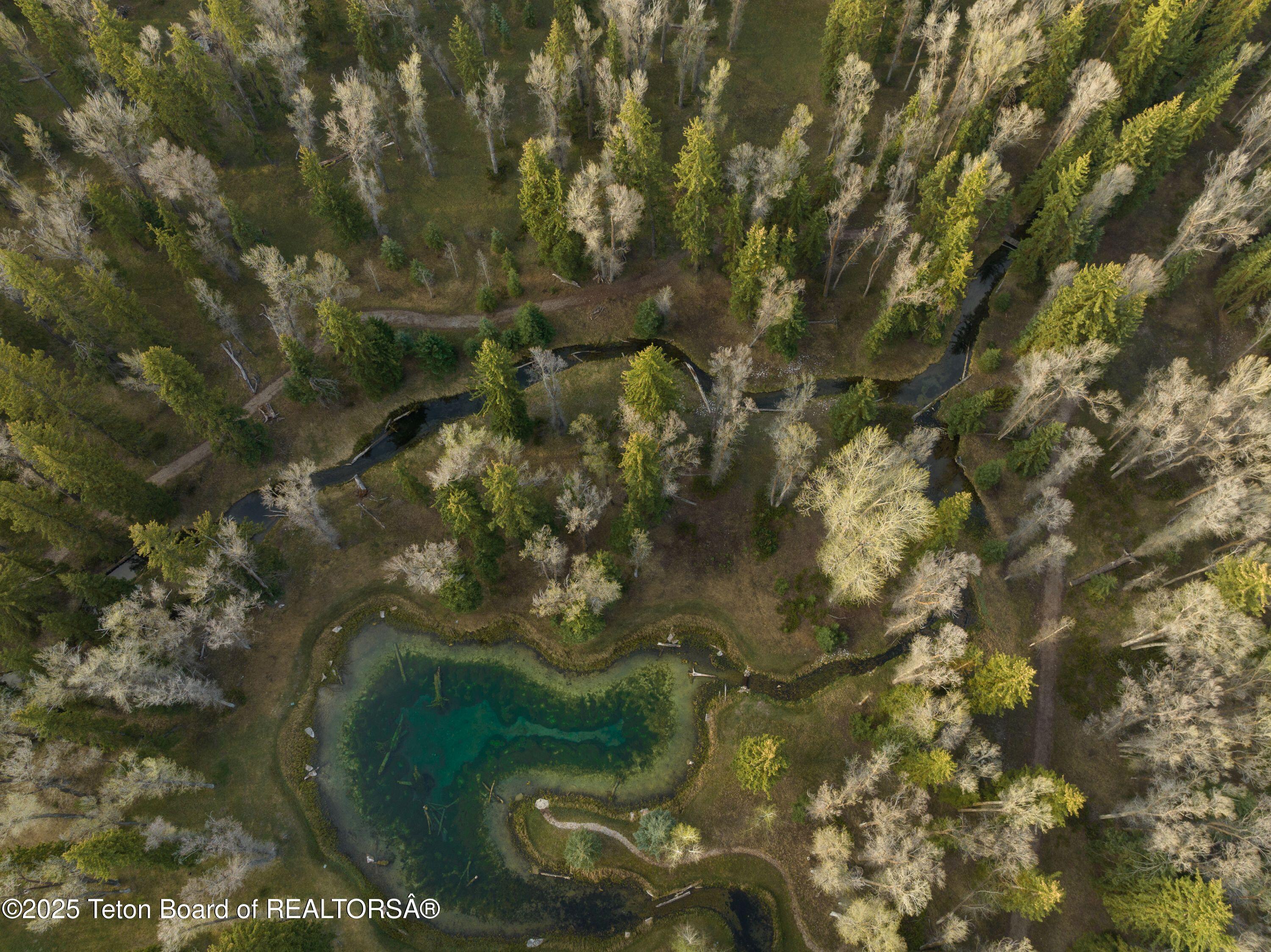 7555-7565 North Bar B Bar River Road Jackson, WY 83001 - Photo 57 of 59 Aerial Water Views