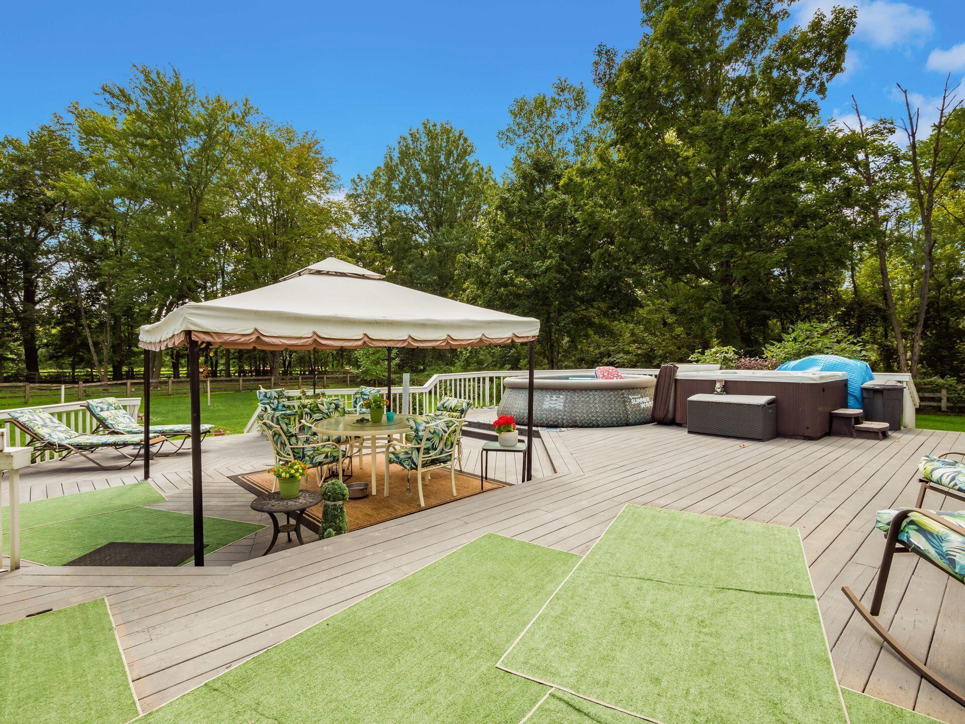 4150 Harlem Road Galena, OH 43021 - Photo 45 of 73 Huge, multi-level decks.