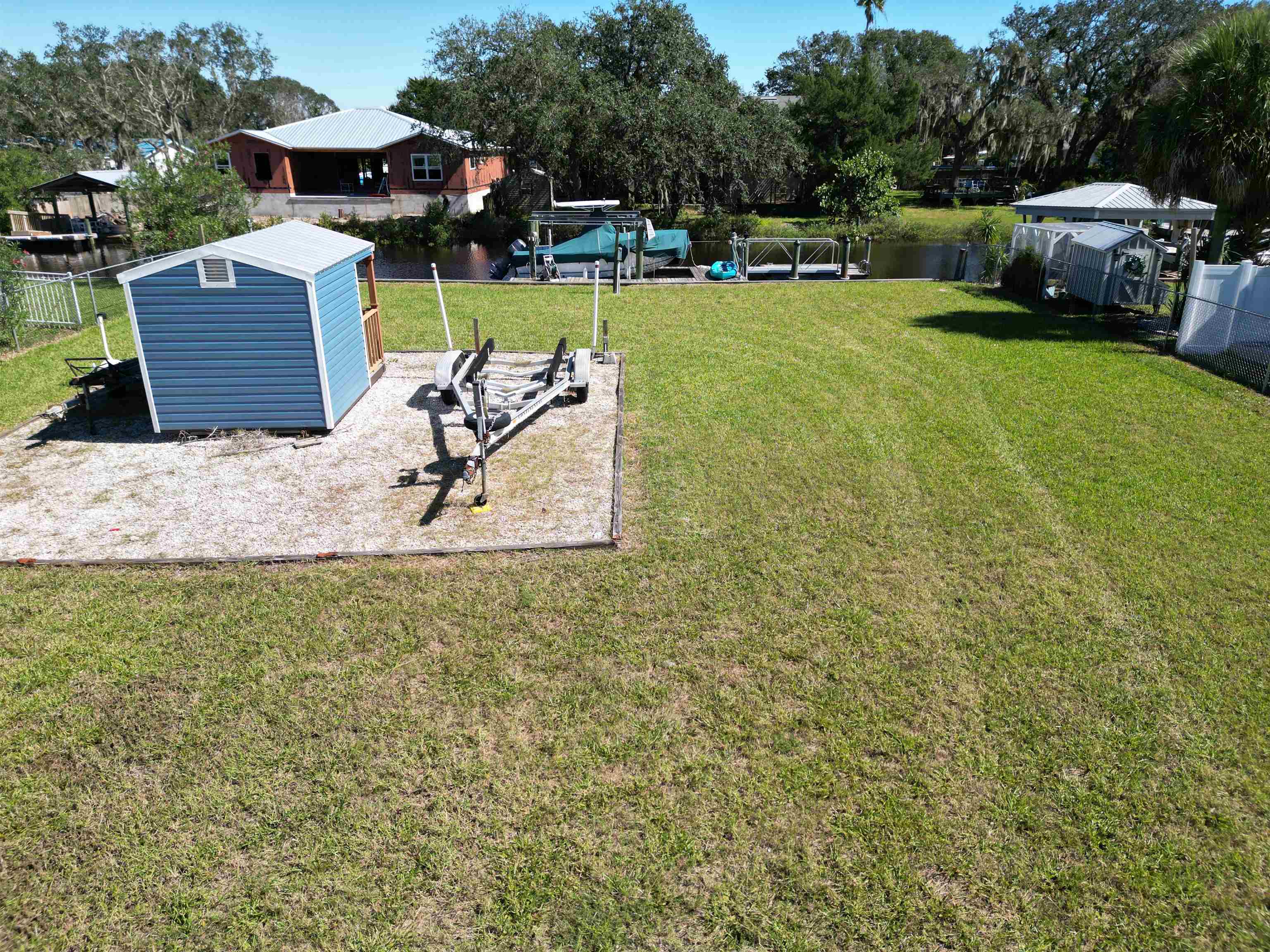 6314 Salado Road St. Augustine, FL 32080 - Photo 4 of 8 a view of a garden with patio