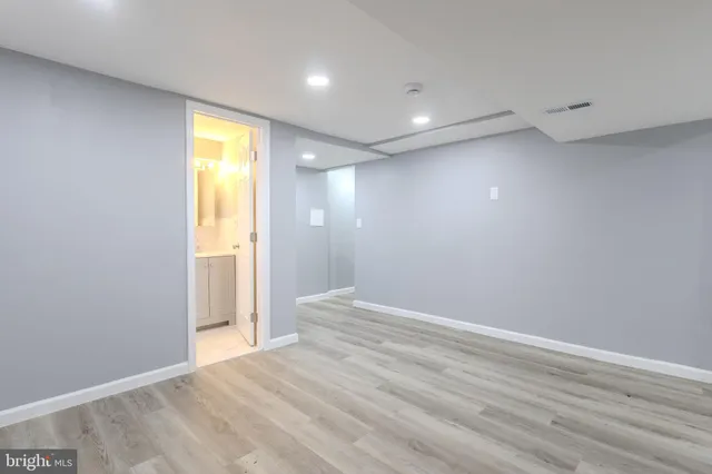 a view of empty room