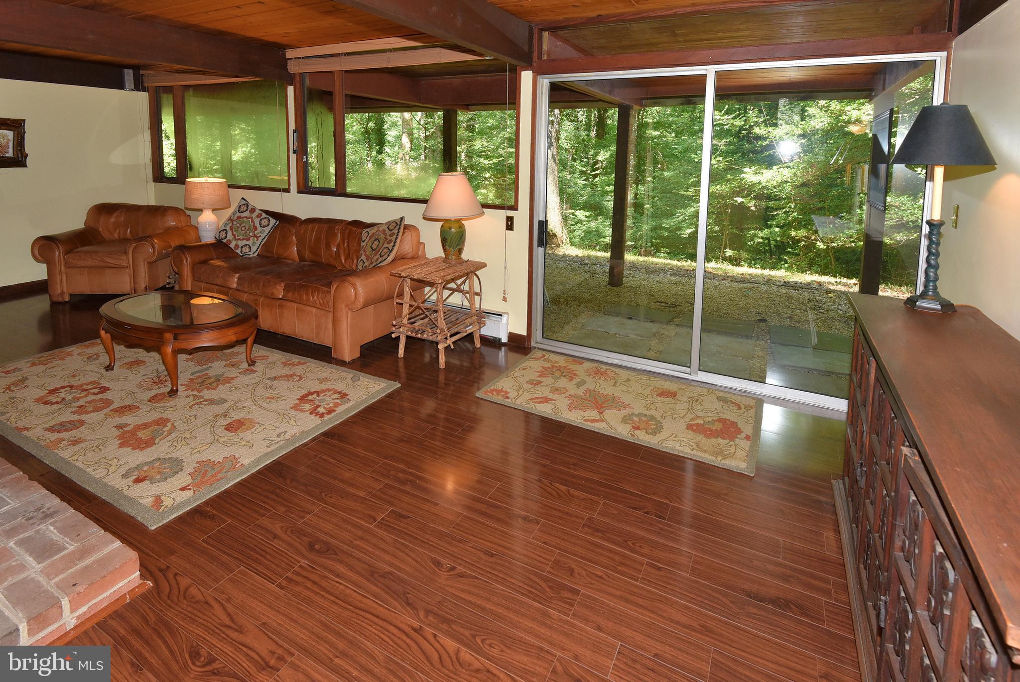 514 Epping Forest Road Annapolis, MD 21401 - Photo 15 of 53 Family Room with Sliding Glass Doors to Backyard