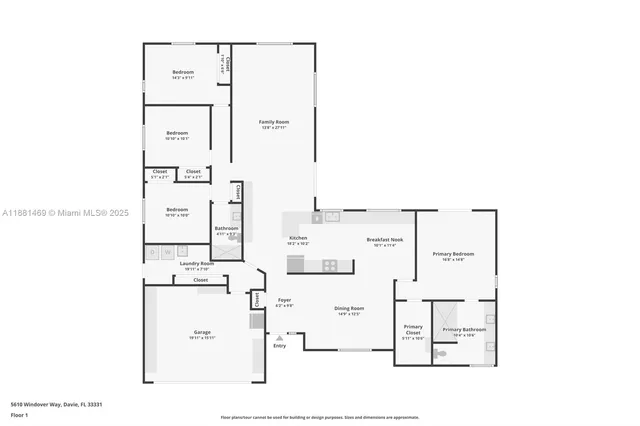 $855,000 | 5610 Windover Way, Davie, FL 33331