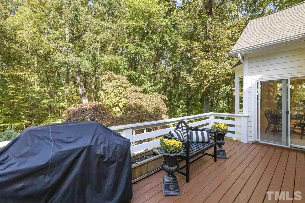 19 Covington Lane Durham, NC 27712 - Photo 12 of 30 a view from deck with patio