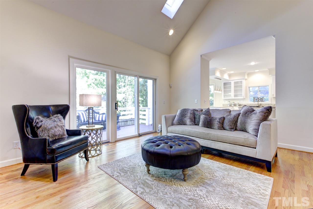 19 Covington Lane Durham, NC 27712 - Photo 13 of 30 a living room with furniture and a large window