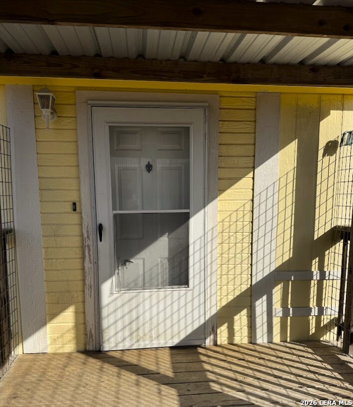 2057 Indian Hills Drive Spring Branch, TX 78070 - Photo 2 of 15 a view of entryway with a door