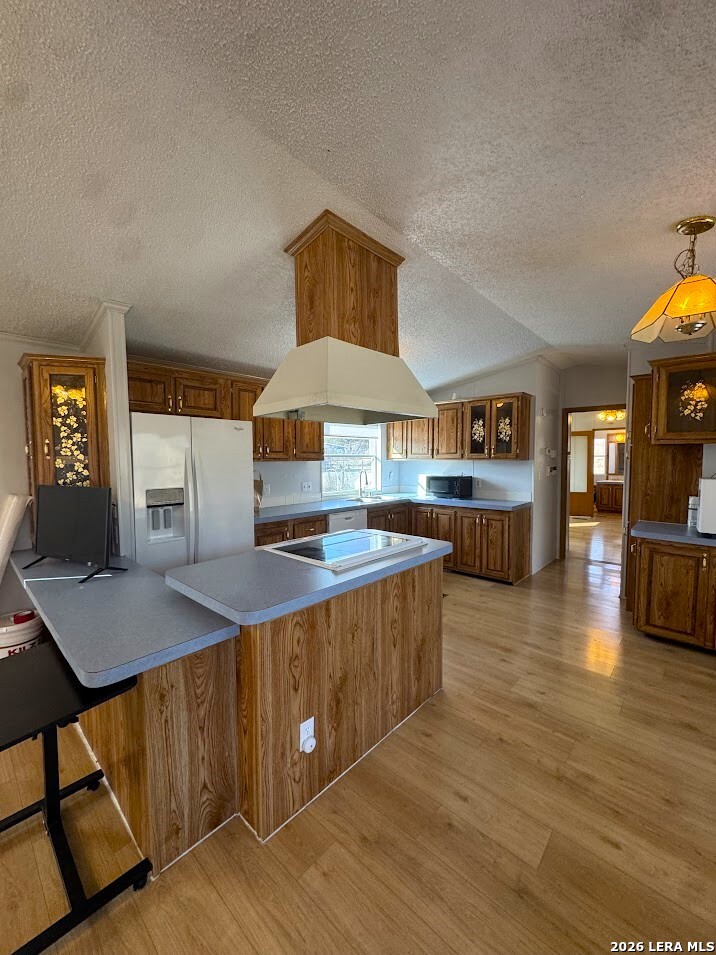 2057 Indian Hills Drive Spring Branch, TX 78070 - Photo 9 of 15 a kitchen with stainless steel appliances granite countertop a sink counter space and cabinets