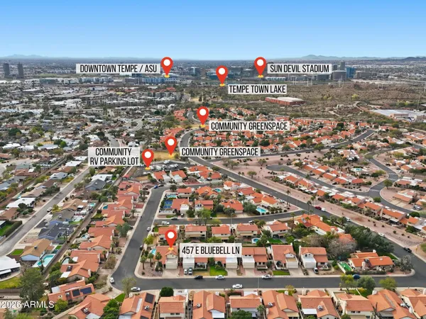 $739,000 | 457 East Bluebell Lane, Tempe, AZ 85288
