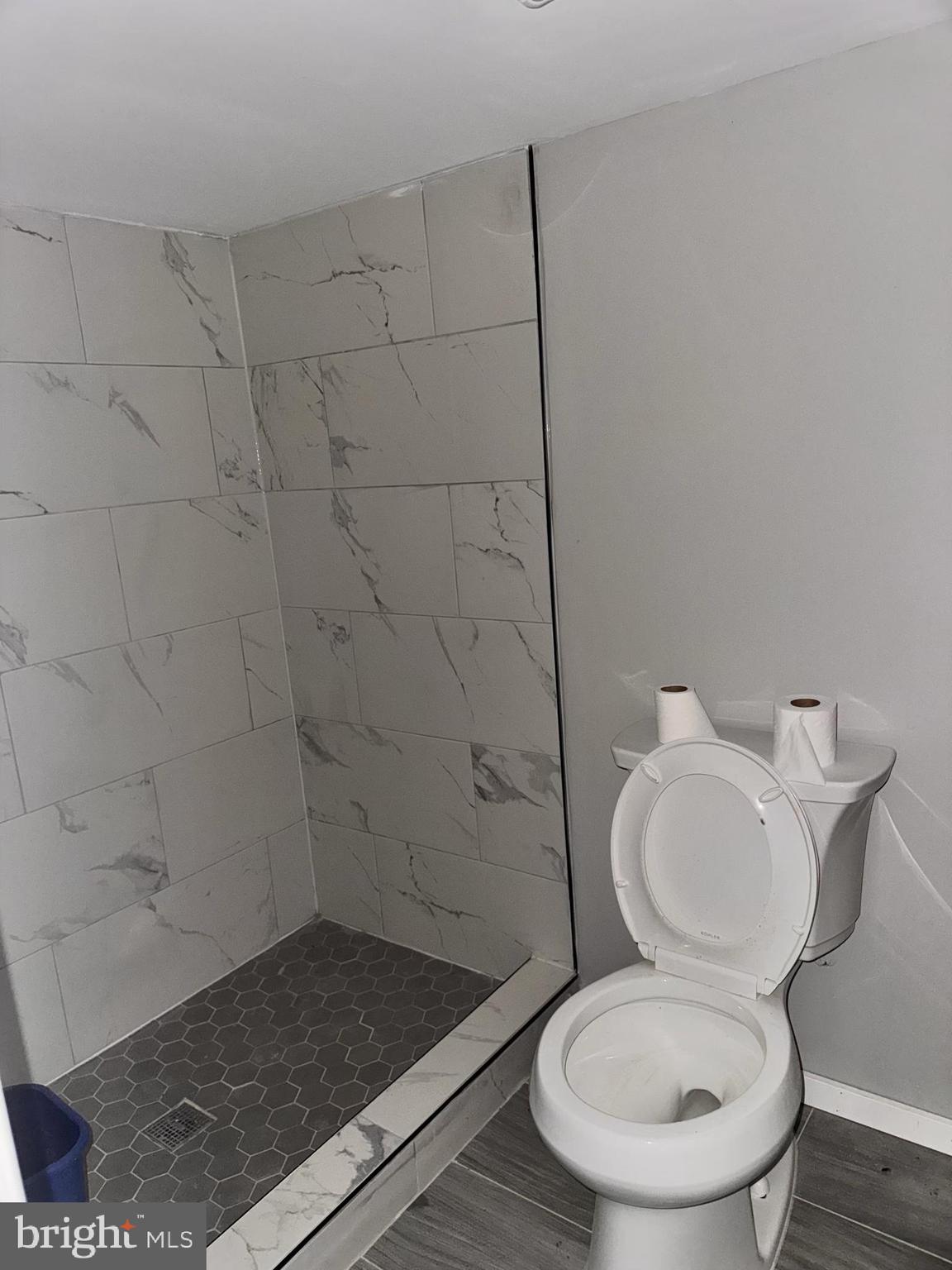 913 Wise Avenue Baltimore, MD 21222 - Photo 11 of 11 a bathroom with a toilet and a shower