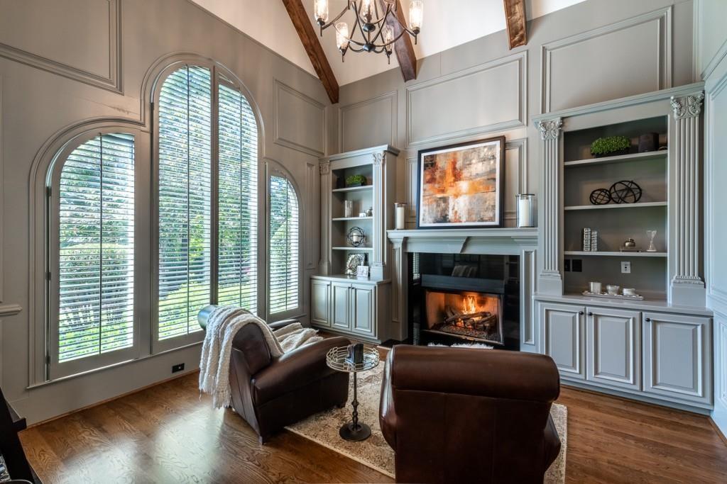 165 Autry Trail Alpharetta, GA 30022 - Photo 7 of 70 a living room with furniture fireplace and window