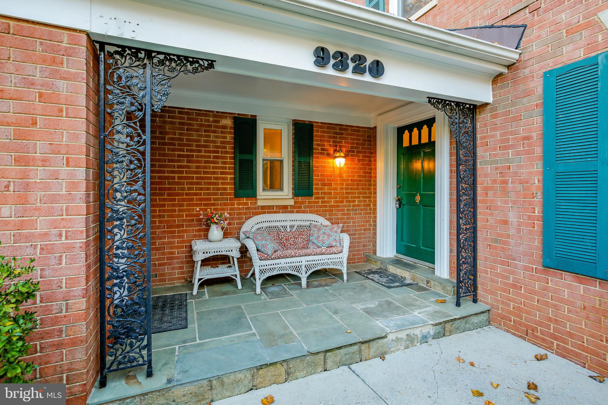 9320 Winterset Drive Potomac, MD 20854 - Photo 11 of 70 Covered portico connects front entrance w/garage