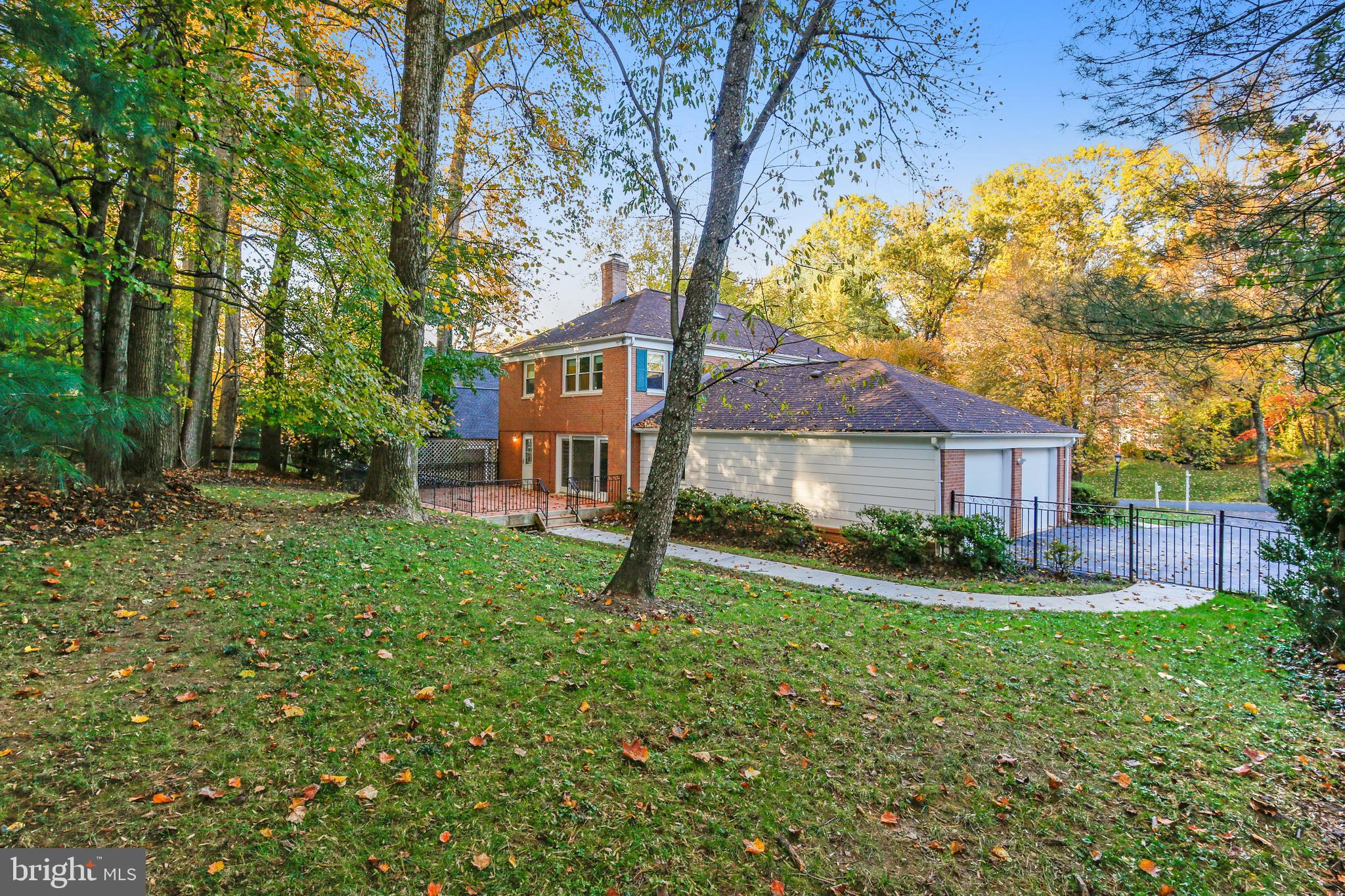 9320 Winterset Drive Potomac, MD 20854 - Photo 2 of 70 Large fenced backyard