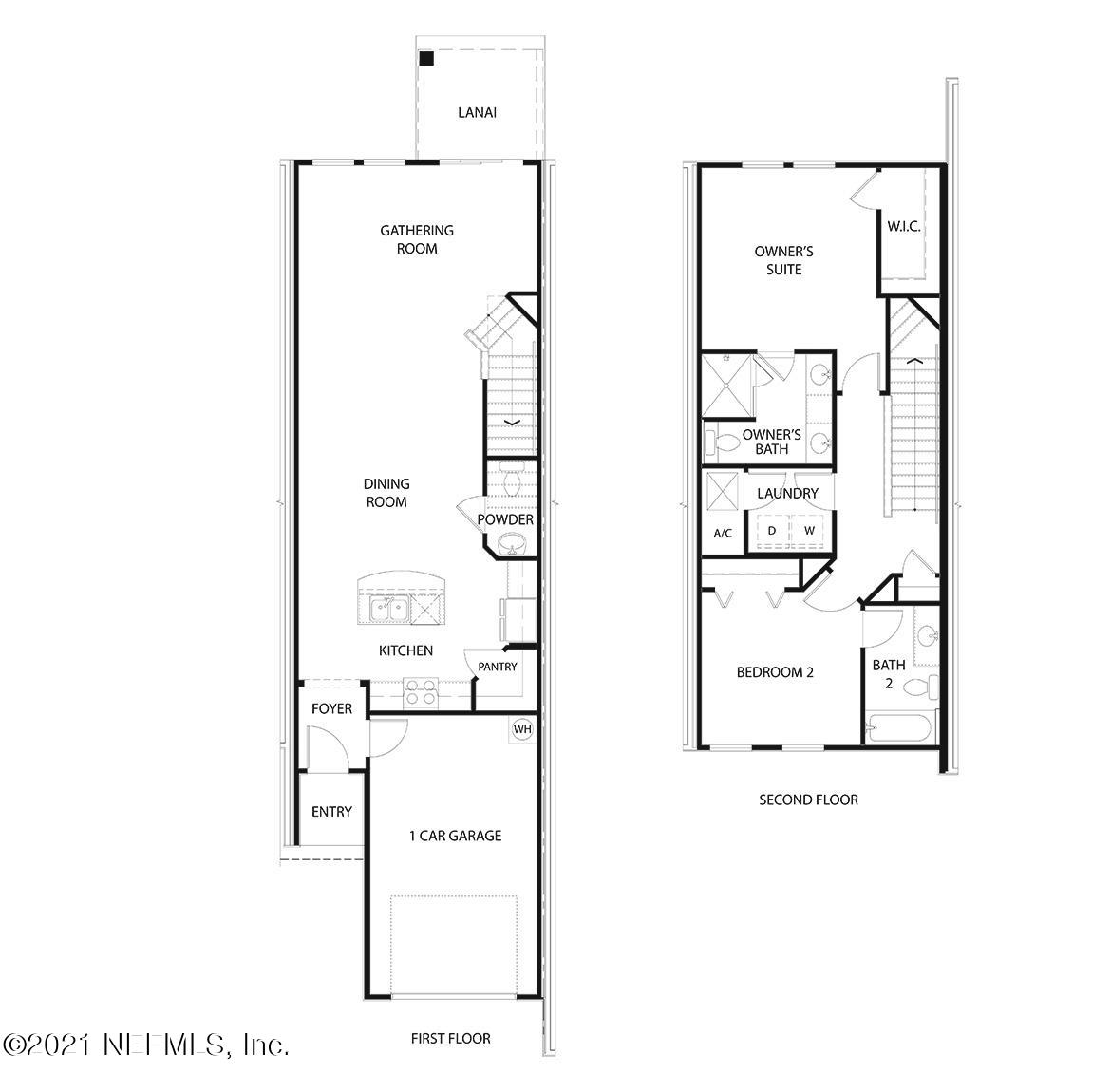 57 Java Lane St. Augustine, FL 32092 - Photo 3 of 37 a picture of a room with a floor plan