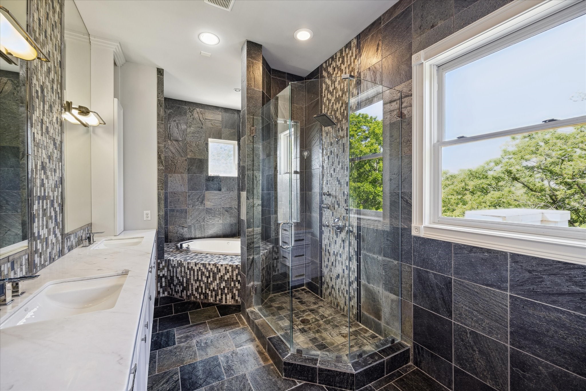 2247 Bartlett Street Houston, TX 77098 - Photo 44 of 50 SECONDARY BATH with gorgeous finishes.