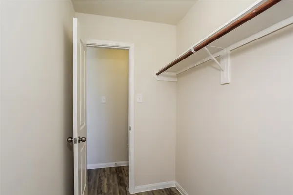 an empty room with window