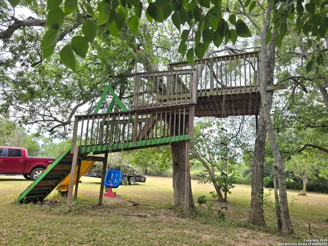 a view of outdoor space with seating