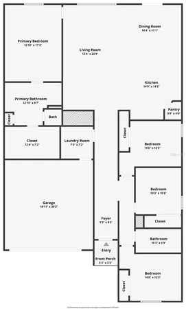 $395,000 | 12873 Tripoli Avenue, Riverview, FL 33579
