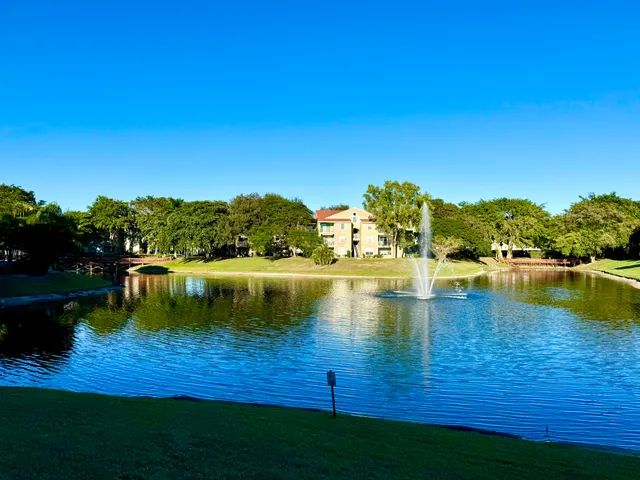 a view of a street with sitting area