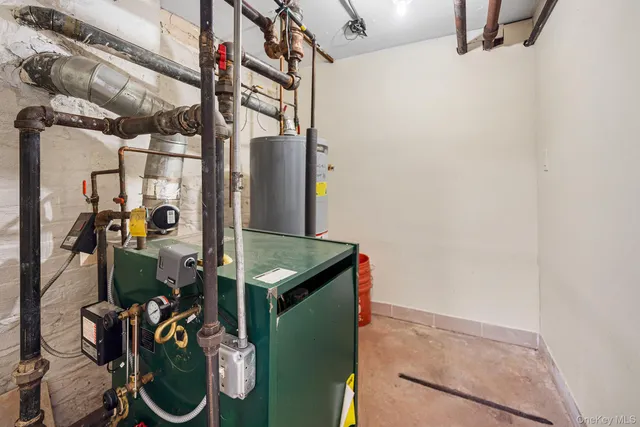 a view of storage and utility room