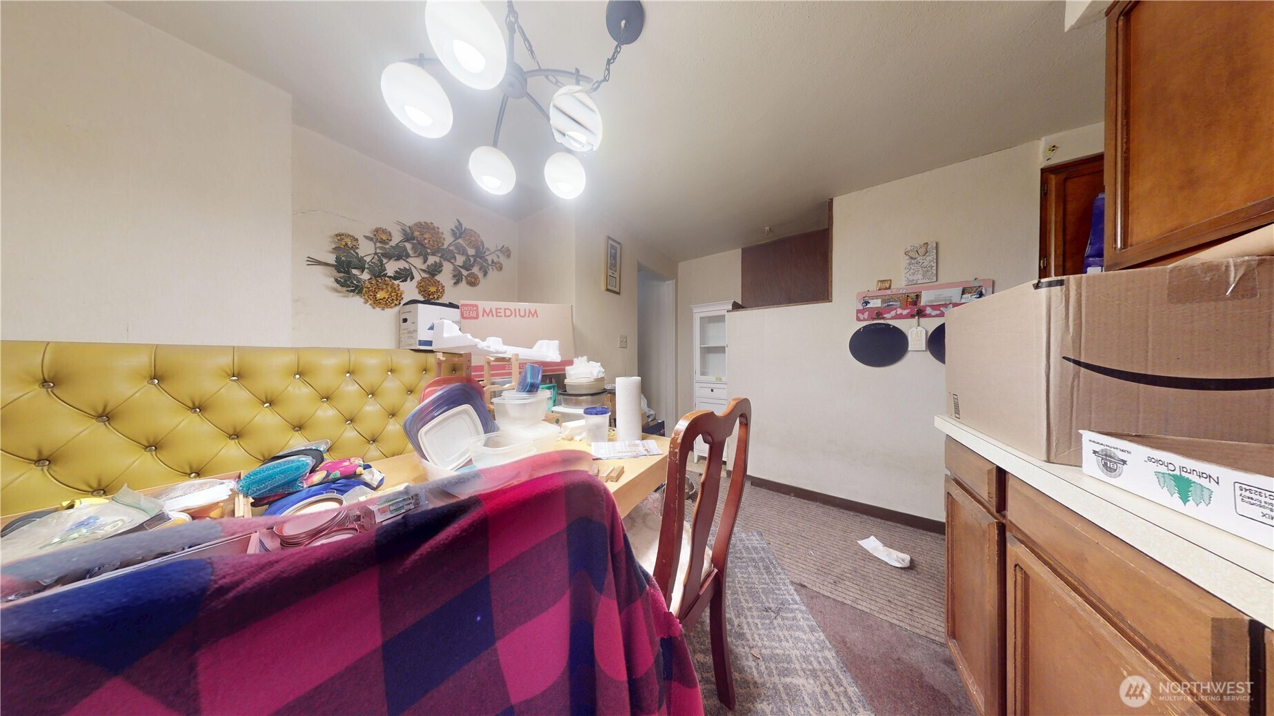 16835 113th Avenue Southeast Renton, WA 98055 - Photo 24 of 34 a living room with furniture and a flat screen tv