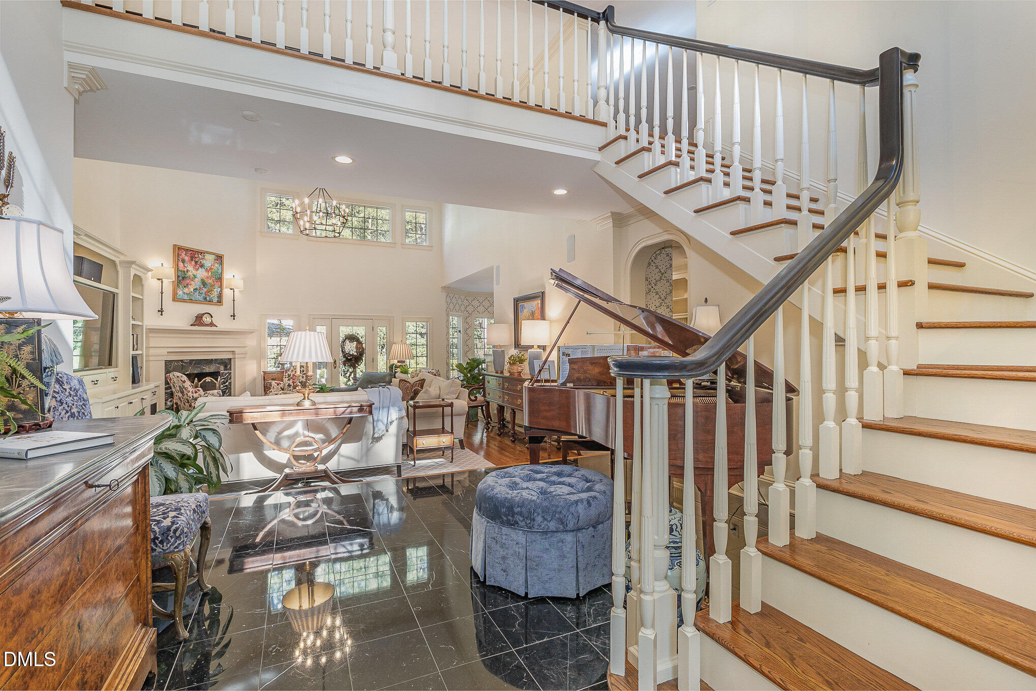 672 Lake Wackena Road Goldsboro, NC 27534 - Photo 10 of 46 a view of entryway livingroom and hall with wooden floor