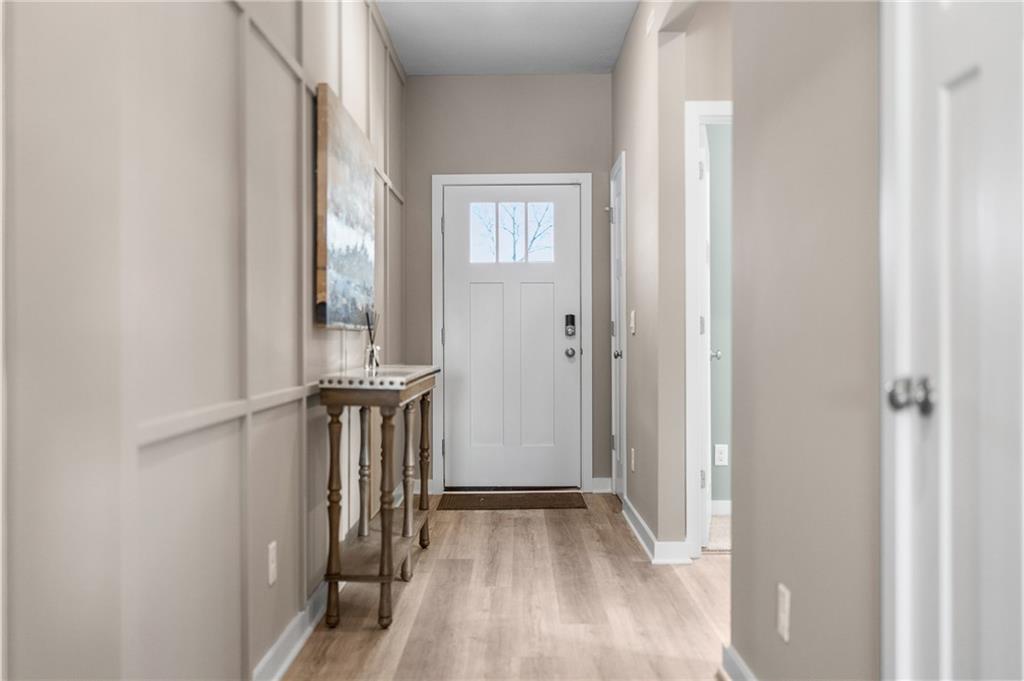 121 Jerome Drive Butler, PA 16001 - Photo 2 of 20 a view of hallway with wooden floor